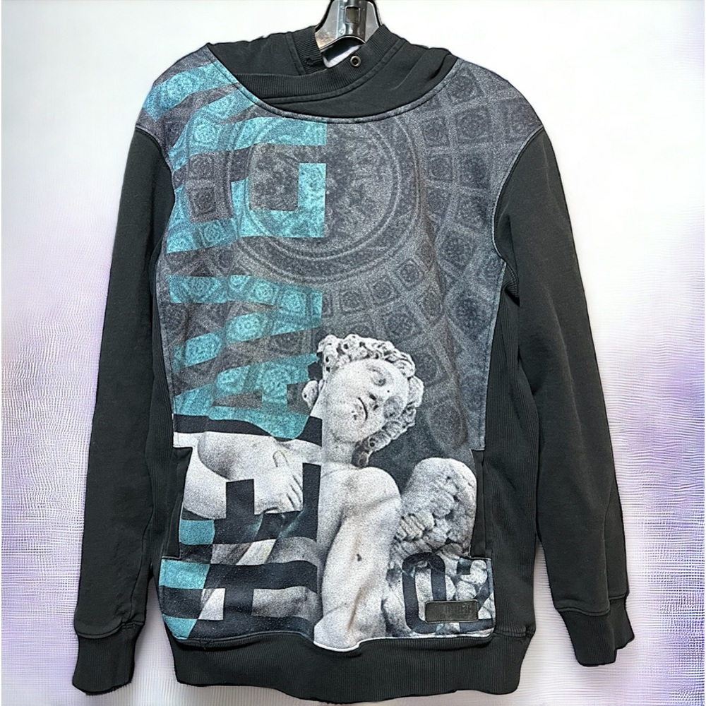 Authentic ENTREE Streetwear LS Heaven Statue Hoodie 2014 Unisex Medium
